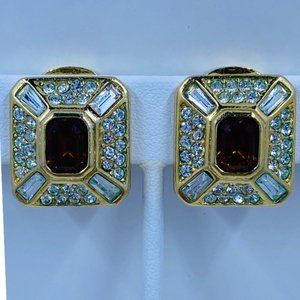 CHRISTIAN DIOR Vintage Clip Earrings